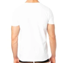 T-Shirt Logo Blanc -Boutique De Sous-vêtements t shirt logo blanc garcon francais 2