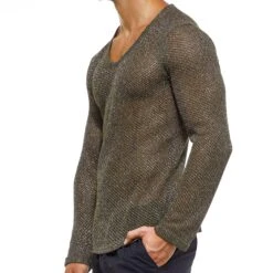 T-Shirt Manches Longues Knight Kaki