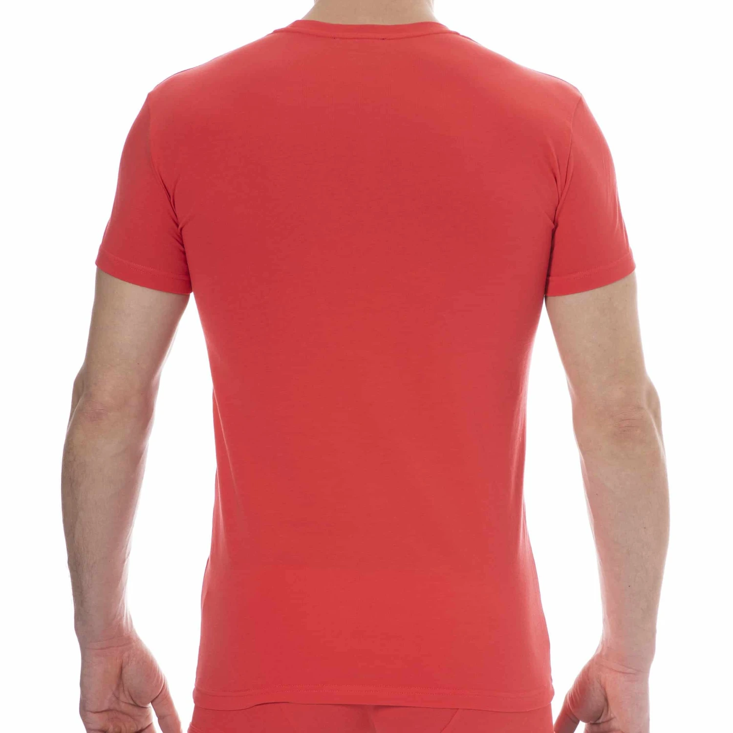 T-Shirt Megalogo Coton Rouge 2 T-Shirt Megalogo Coton Rouge – Image 2