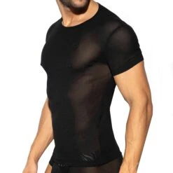 T-Shirt Net Noir