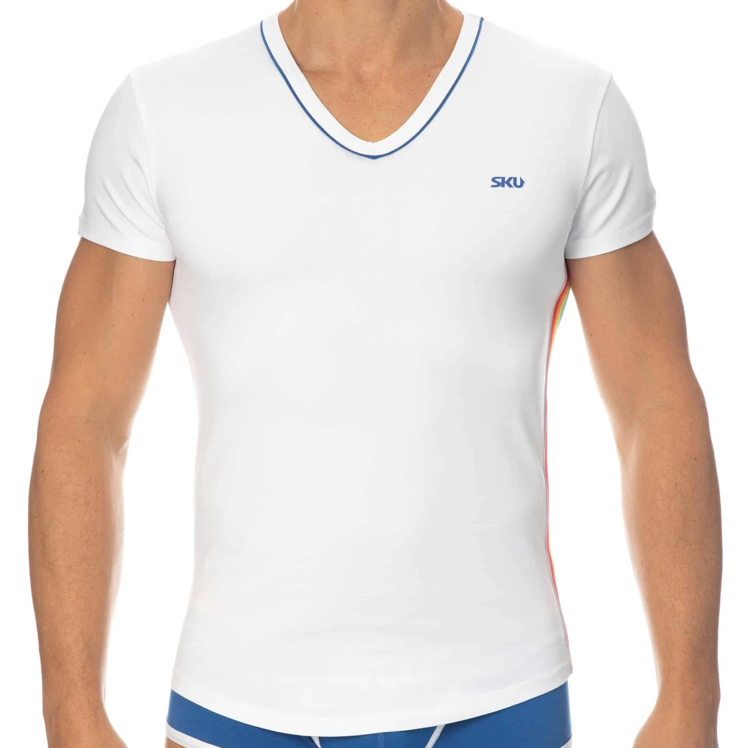 T-Shirt Rainbow Blanc 1 T-Shirt Rainbow Blanc