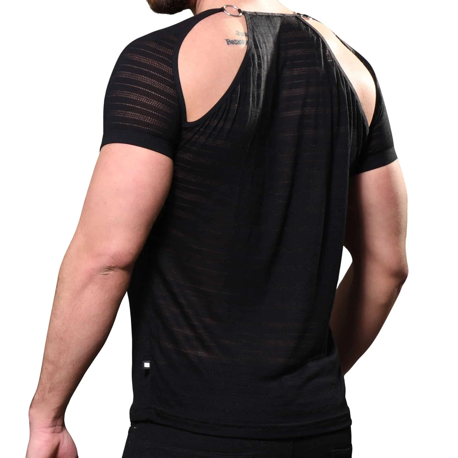 T-Shirt Unleashed Burnout Ring Noir 1 T-Shirt Unleashed Burnout Ring Noir