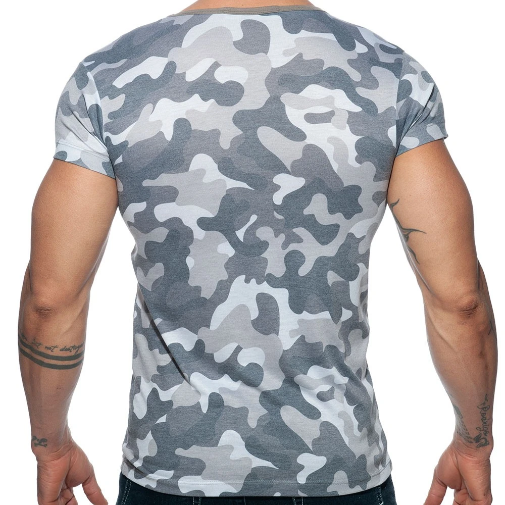 T-Shirt Washed Camo Gris 2 T-Shirt Washed Camo Gris – Image 2