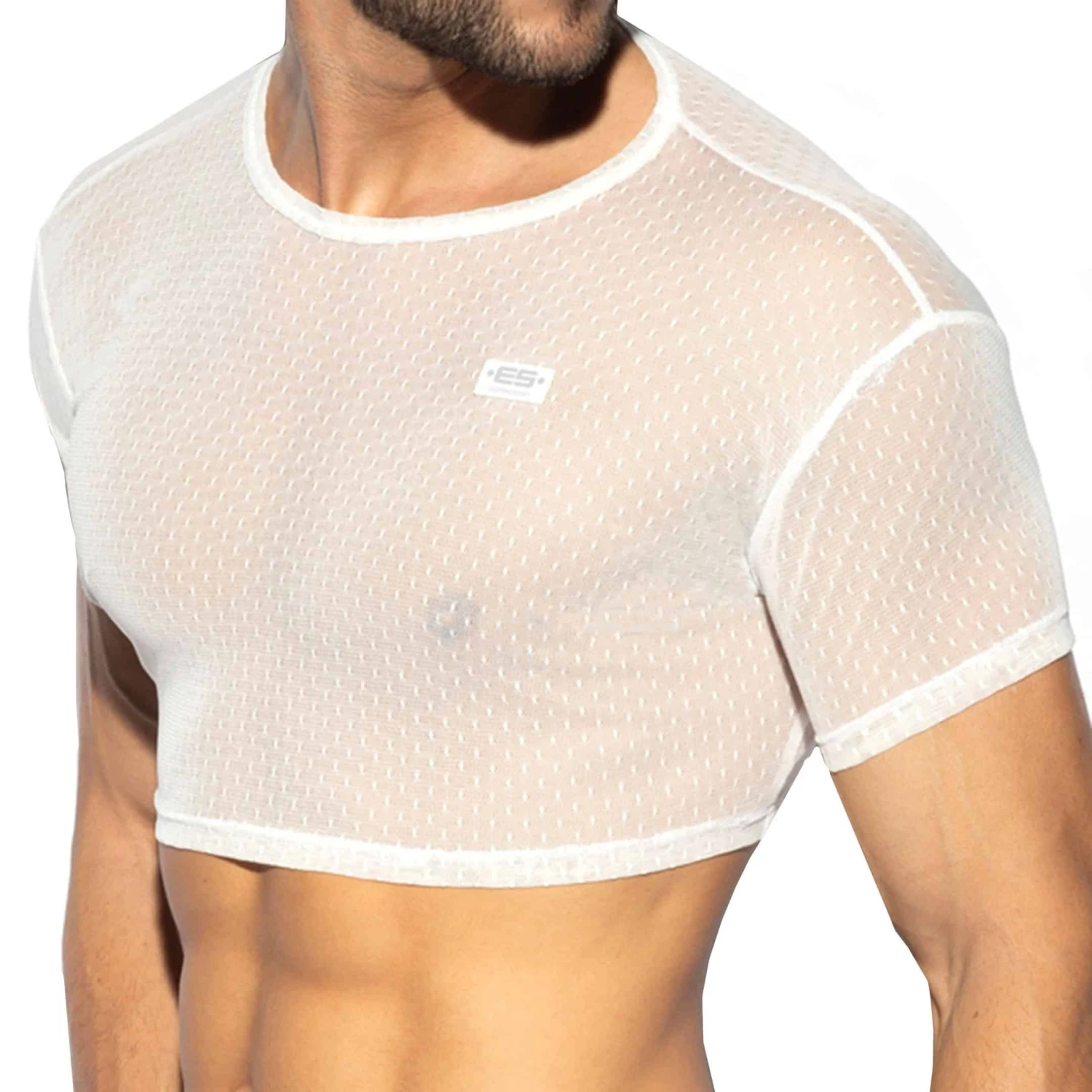 Top Crop Plumetti Blanc 1 Top Crop Plumetti Blanc
