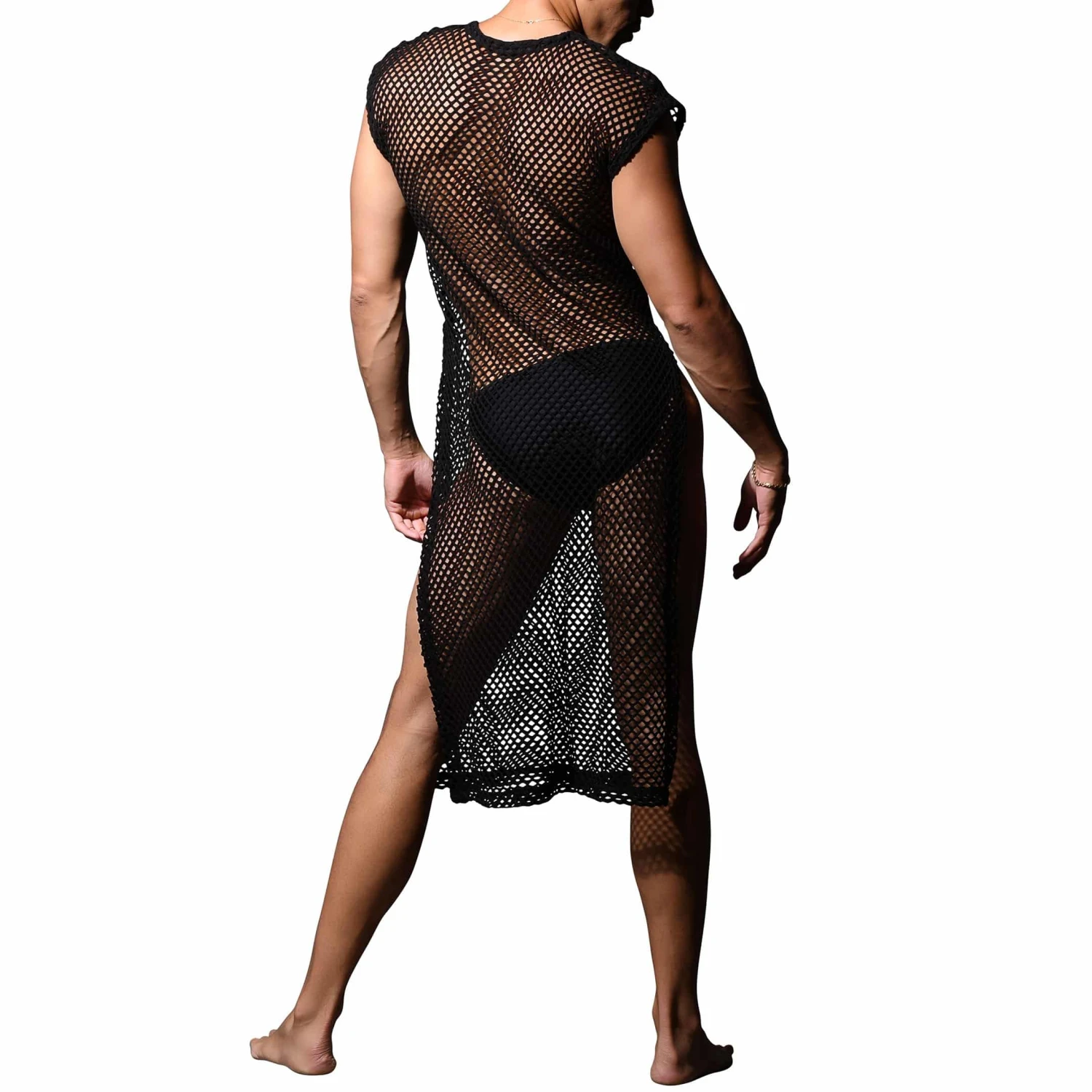 Tunique De Plage Unleashed Mesh Noire 2 Tunique De Plage Unleashed Mesh Noire – Image 2