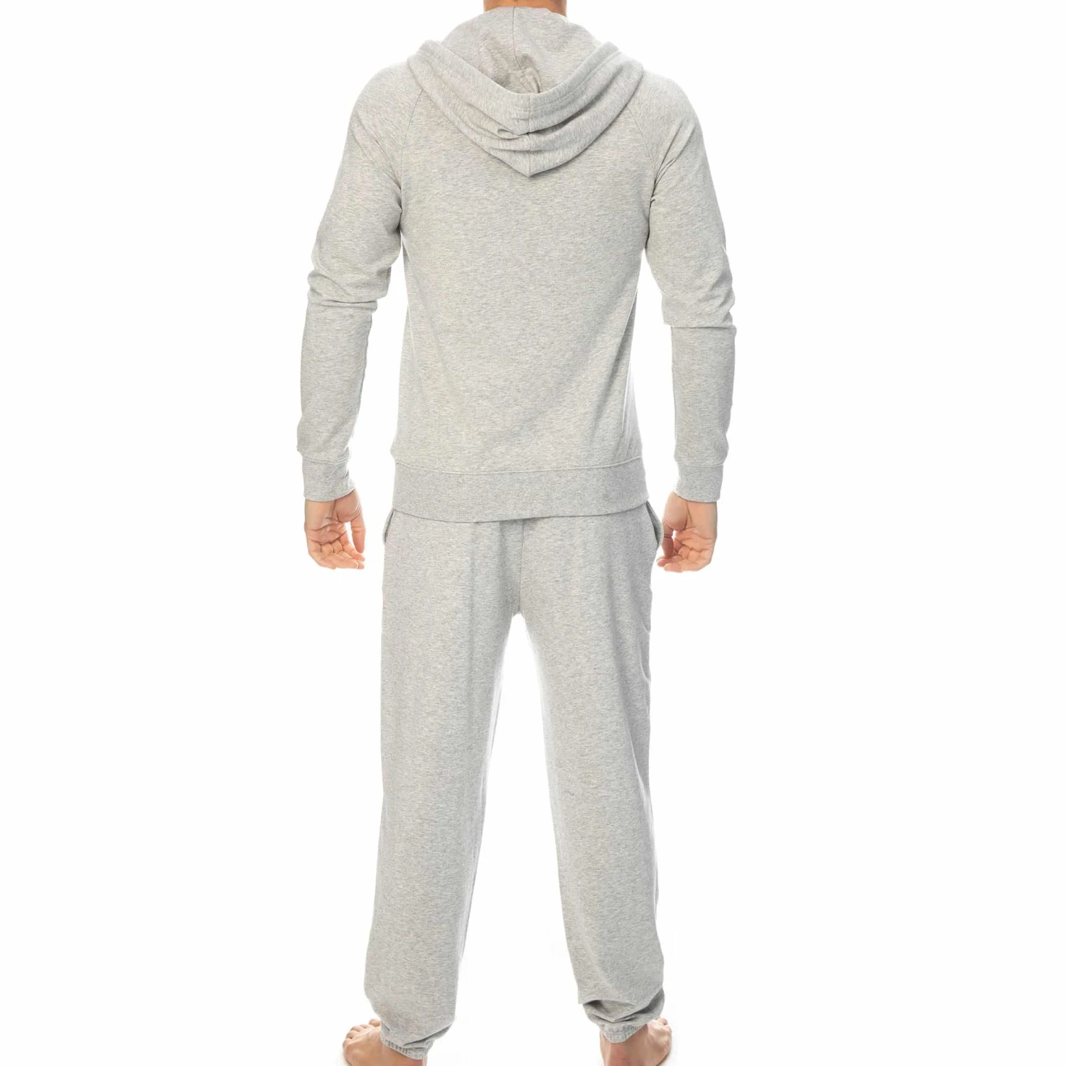 Veste à Capuche Ck One Gris Chiné 8 Veste à Capuche Ck One Gris Chiné – Image 8