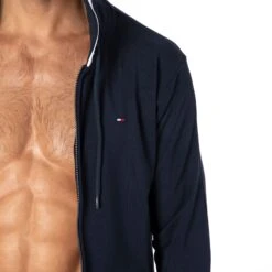 Veste à Capuche Logo Tape Bleu Marine 14 Veste à Capuche Logo Tape Bleu Marine -Boutique De Sous-vêtements veste a capuche logo tape bleu marine tommy hilfiger 6