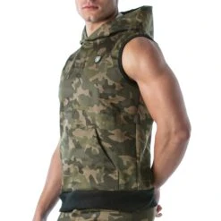 Veste à Capuche Militaire Camouflage -Boutique De Sous-vêtements veste a capuche militaire camouflage tof paris 2
