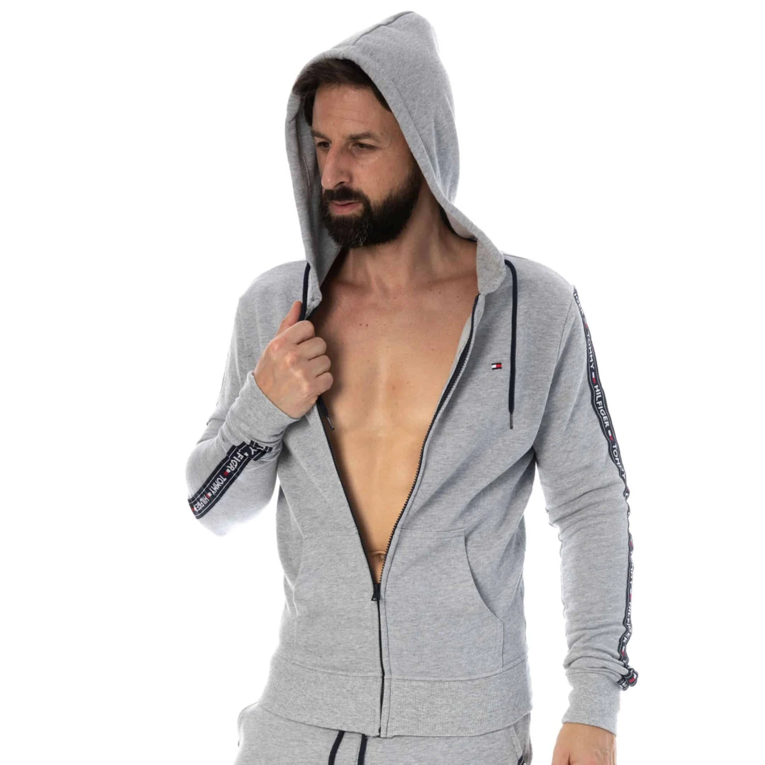 Veste Authentic Gris Chiné 6 Veste Authentic Gris Chiné – Image 6