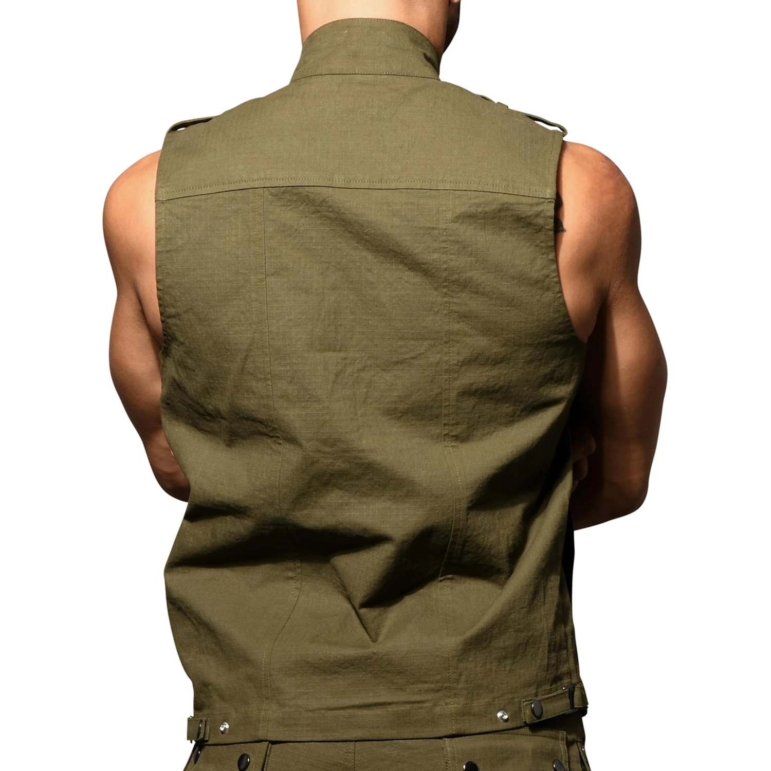 Veste Capsule Army Olive 4 Veste Capsule Army Olive – Image 4