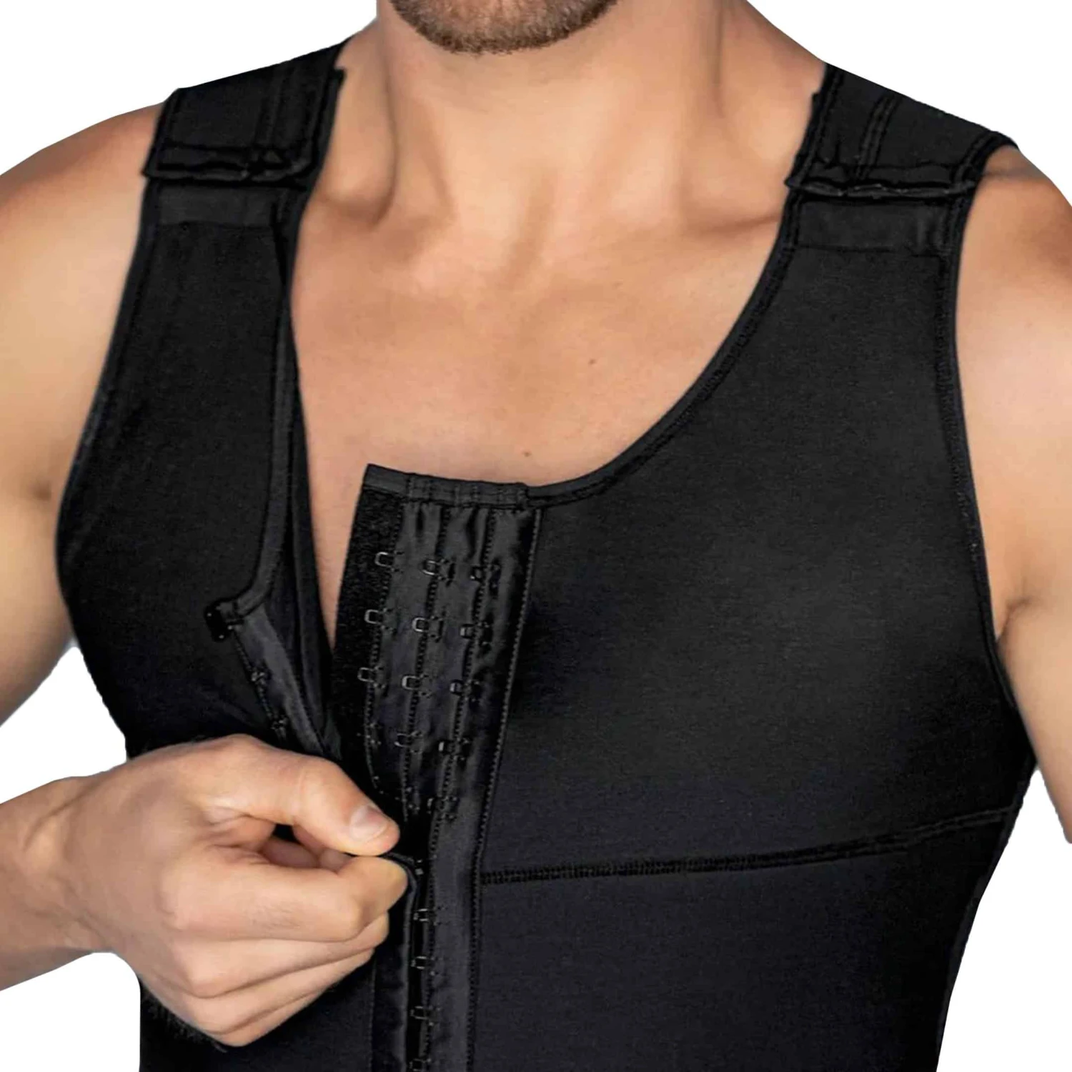 Veste Compression Ferme Noire 3 Veste Compression Ferme Noire – Image 3