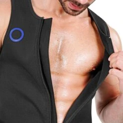 Veste De Compression Workout Noire -Boutique De Sous-vêtements veste de compression workout noire rounderbum 2