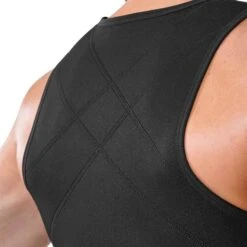 Veste De Compression Workout Noire -Boutique De Sous-vêtements veste de compression workout noire rounderbum 3