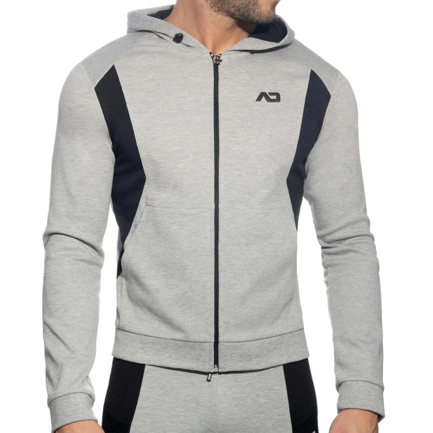 Veste Sport AD Coton Gris Chiné 1 Veste Sport AD Coton Gris Chiné